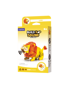 Puzzle 3D con sonido- León 2