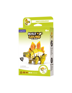 Puzzle 3D con sonido- Stegosaurus 2