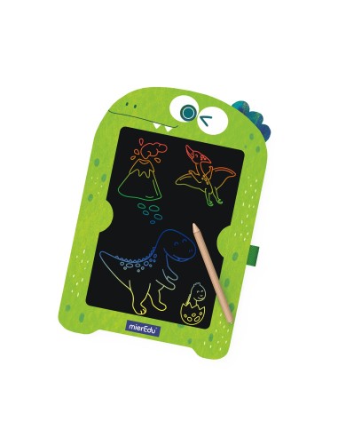 Pizarra de dibujo y escritura LCD- Dinosaurio