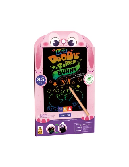 Pizarra de dibujo y escritura LCD- Conejo MierEdu