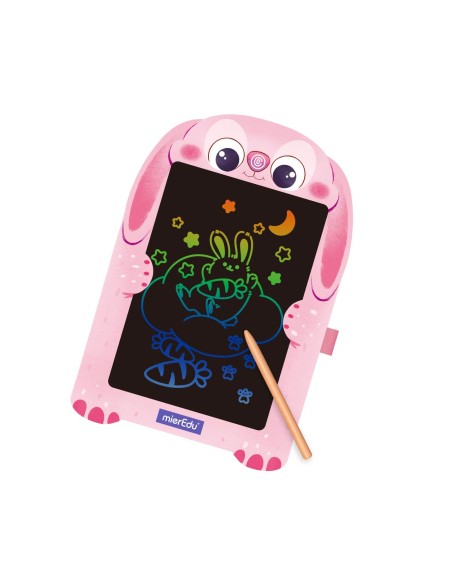 Pizarra de dibujo y escritura LCD- Conejo MierEdu