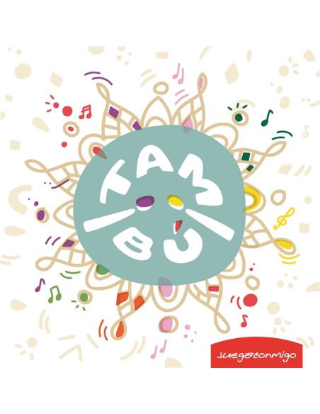 Tambú 8" 11 notas - Turquesa Juegaconmigo