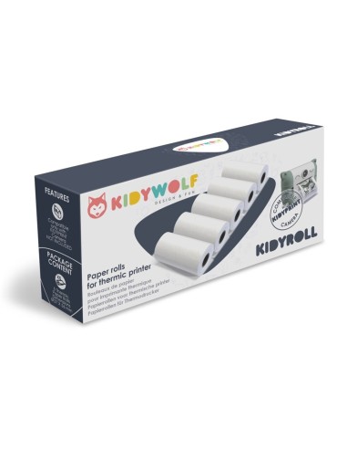 Papel térmico (5 rollos)