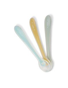 Set Cucharas silicona Azul Saro 2