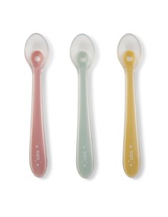 Set Cucharas silicona Rosa Saro 2