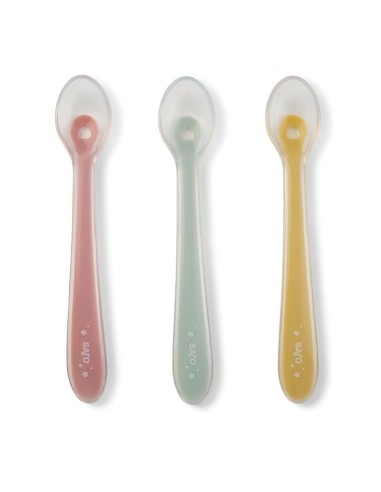Set Cucharas silicona Rosa Saro
