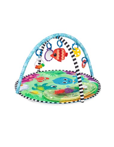 Baby Einstein Baby Einstein Sea Floor Explorers Alfombra de juego con agua boca abajo