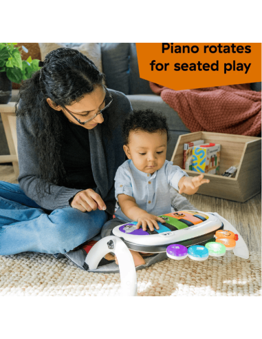 Gimnasio de juegos con música y lenguaje Kickin' Tunes 4 en 1 de Baby Einstein