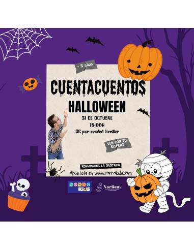 Cuentacuentos Halloween con Xarliem