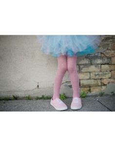 Medias con diamantes de imitación Rosa 2