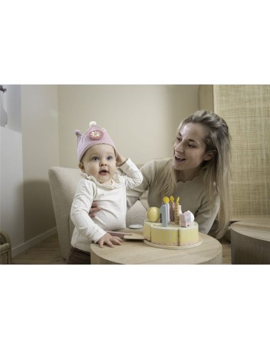 Corona de cumpleaños Azul Little Dutch