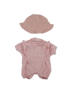 Ropita de muñecas rosa flores Little Dutch