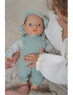 Ropita de muñecas Verde Vichy Little Dutch 2