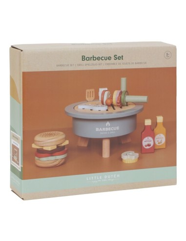 Set de Barbacoa de Madera Little Dutch