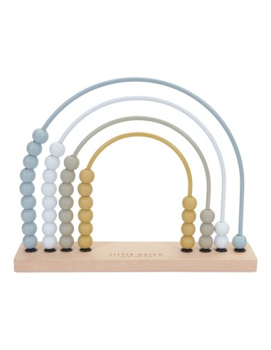 Ábaco arcoiris pastel Little dutch
