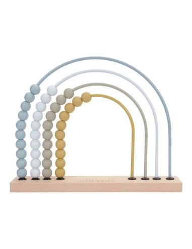 Ábaco arcoiris pastel Little dutch