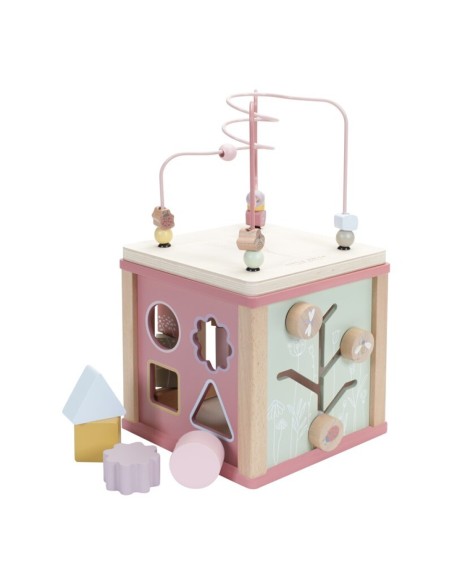 Cubo de Actividades Flowers Little Dutch