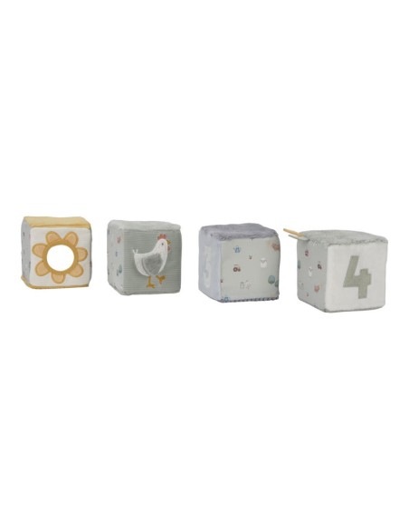Cubos Blanditos Granja Little Dutch