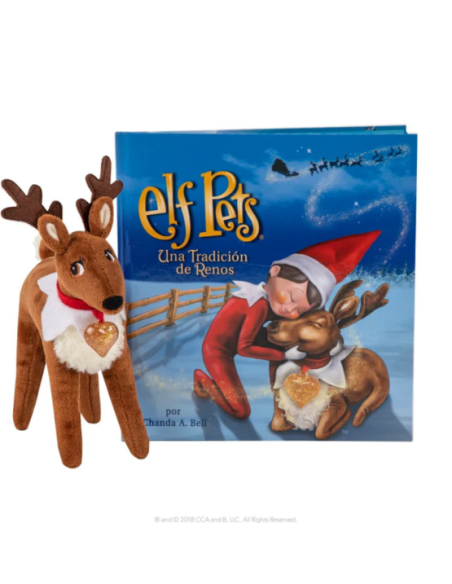 Elf on the Shelf - Peluche RENO y cuento