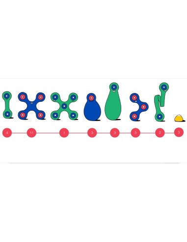 Crew Pack - Azul/Verde Juegaconmigo