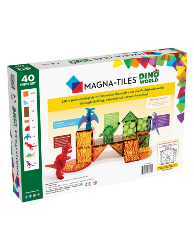 MAGNA-T Dino World 40 Piece Set