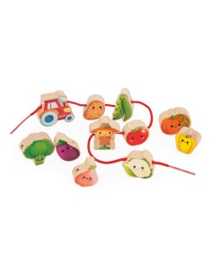 Granja - Cuentas Para Enhebrar - Huerta Janod 2