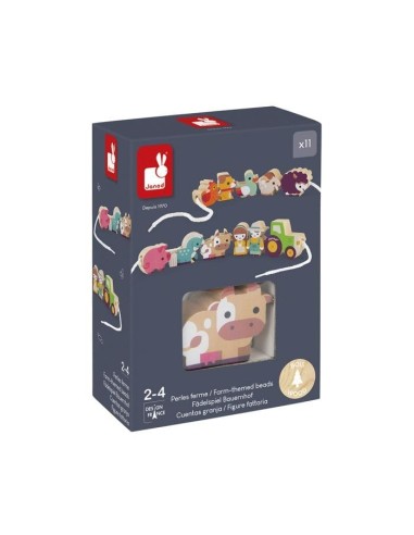 Cuentas para enhebrar Granja Janod