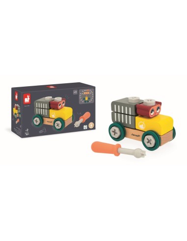 Oso Coche Brico'Kids Janod