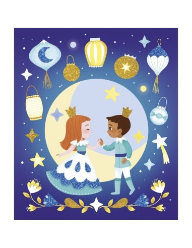 Arenas Fosforescentes Y Purpurinas Noche Mágica Janod