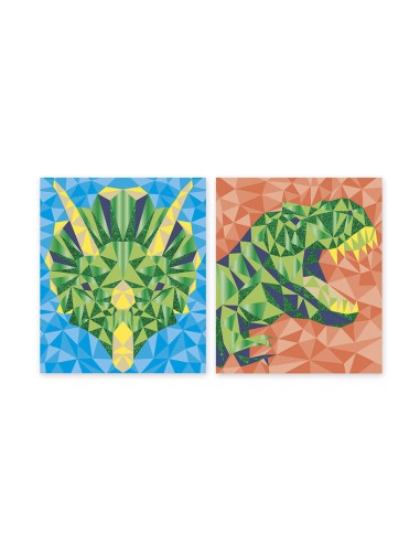 Mosaicos De Espuma Dinosaurios Janod