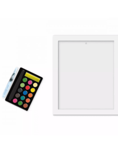 Cuadros Dorados Pintura Acuarela jardín Janod 2