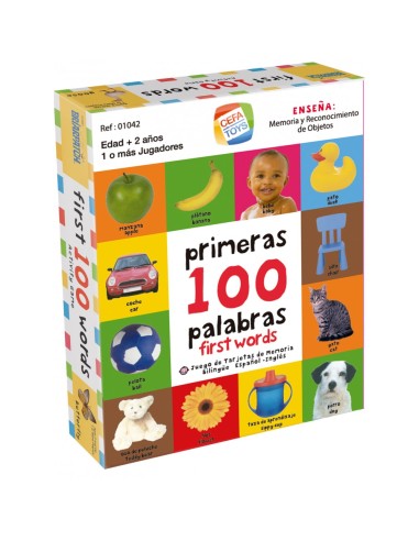 Mis primeras 100 palabras-  Actividad Bilingüe