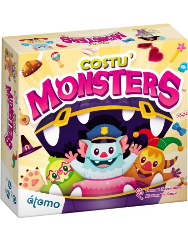 COSTU´Monsters. Juego Party Familiar Átomo