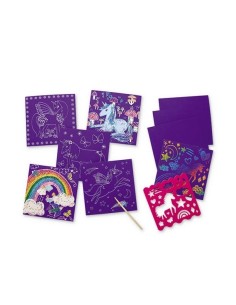 Laminas de Rascar Unicornio 2