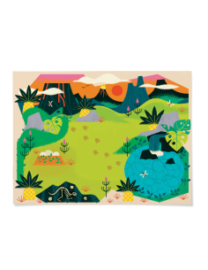 Pegatinas para colorear - Dinosaurios 2