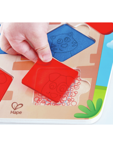 Puzle ¿Quién está en casa?