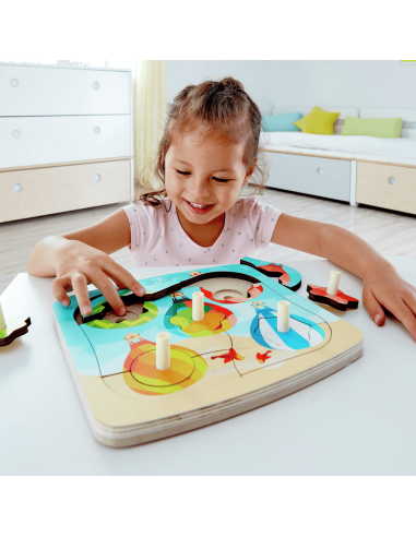 Puzle de Globos Giratorios