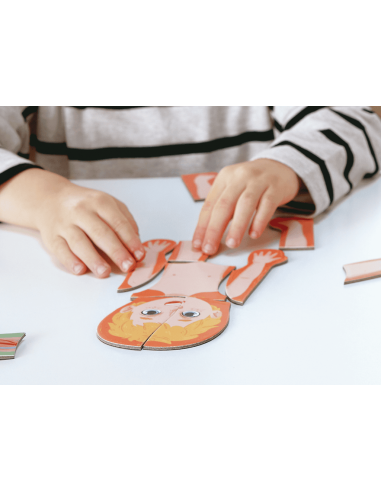 Rompecabezas magnético del cuerpo humano