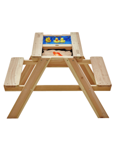 Mesa de Pícnic y Arenero de Madera 2