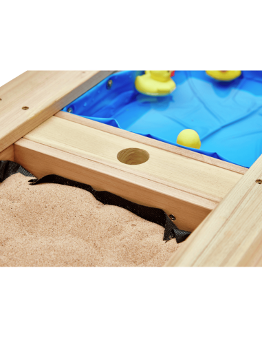 Mesa de Pícnic y Arenero de Madera