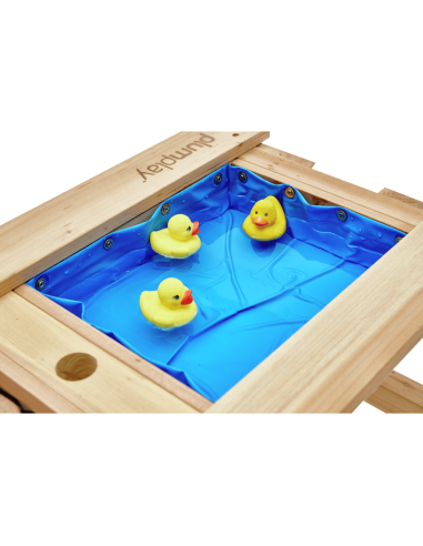 Mesa de Pícnic y Arenero de Madera