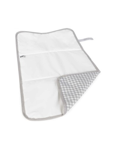 Cambiador I love Vichy gris