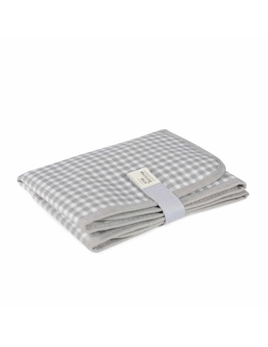 Cambiador I love Vichy gris