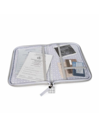 Libro de nacimiento I love Vichy gris