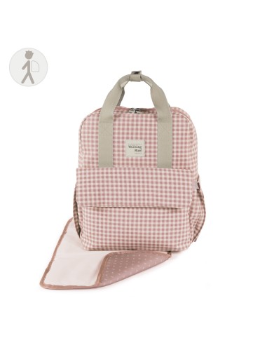 Mochila I Love Vichy Rosa