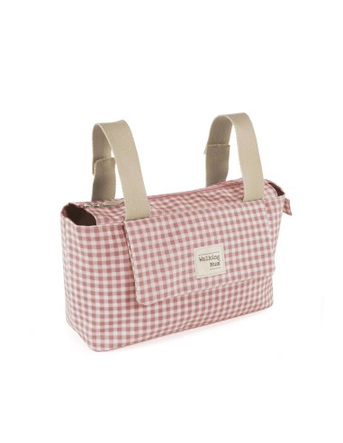 Bolso organizador I love Vichy rosa