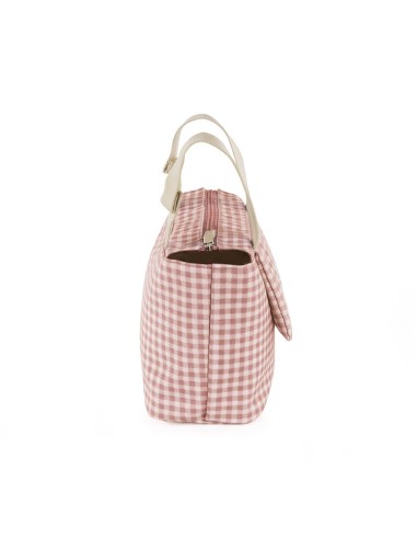 Bolso organizador I love Vichy rosa