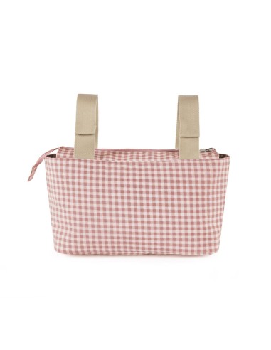 Bolso organizador I love Vichy rosa