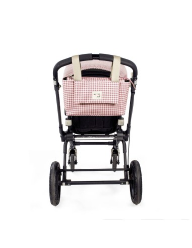 Bolso organizador I love Vichy rosa