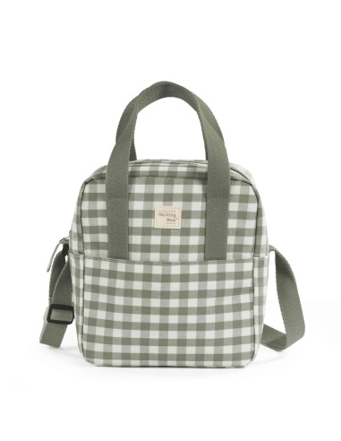 Bolsa térmica para biberones Caetana Verde